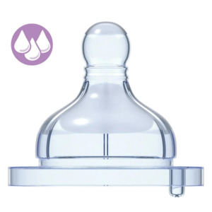 Chicco Well-Being Teat 4m+ Fast Flow - 2 Pack