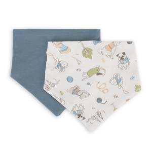 Little Linen Jersey Bib 2 Pack