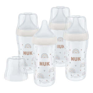Bottles Teats Sterilisers: NUK Perfect Match 260ml Bottle - 4 Pack