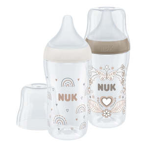 Bottles Teats Sterilisers: NUK Perfect Match 260ml Bottle - 2 Pack