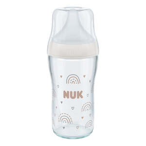 NUK Perfect Match Glass 230ml Bottle