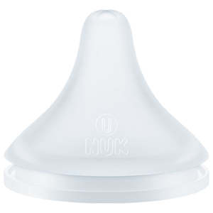 Bottles Teats Sterilisers: NUK Perfect Match Silicone Teat - 2 Pack