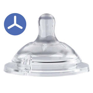 Chicco Natural Feeling Food Teat 6m+ - 2 Pack