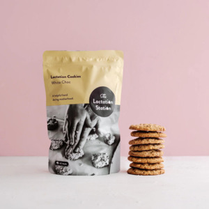 Maternity And Nursing: The Lactation Station White Chocolate Cookies