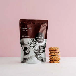 The Lactation Station Dark Chocolate Cookies