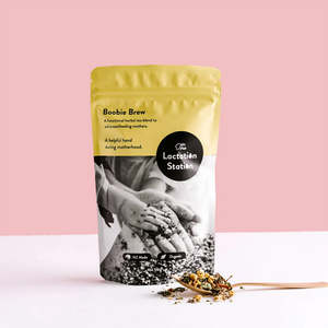 Lactation Cookies And: The Lactation Station Boobie Brew