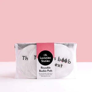 Breast Pads And Shields: The Lactation Station Boobie Pads - 6 Pack