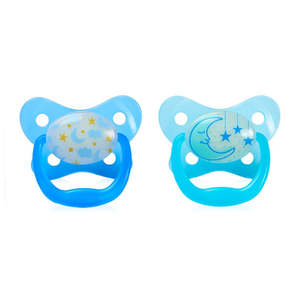 Soothers And Teethers: Dr Browns PreVent Glow In The Dark Pacifier Stage 2 - 2pk
