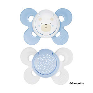 Chicco Comfort Silicone Sooother 0m+ - 2 Pack