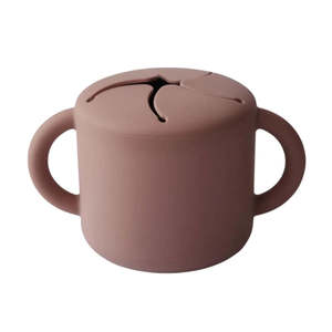 Bowls And Plates: Munch Silicone Snack Cup