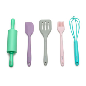 Food Preparation: Melii 5 Piece Mini Baking Tool Set