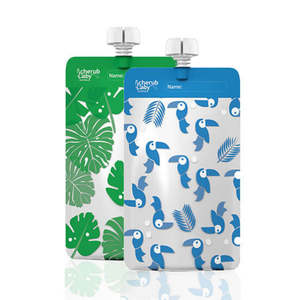 Food Preparation: Cherub Mini Food Pouch 10 Pack