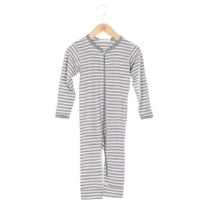 Mokopuna Merino Zip Longsuit