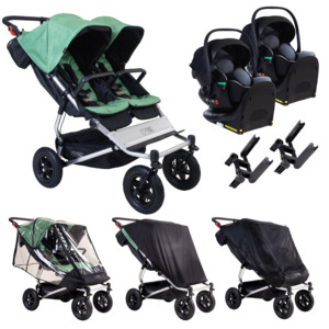 Buggies: Mountain Buggy® duet™ Twins Travel System Bundle