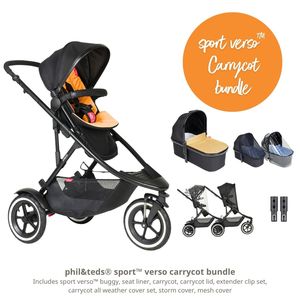 phil&teds® sport verso™ Carrycot Bundle
