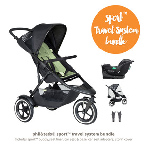 phil&teds® sport™ travel system bundle