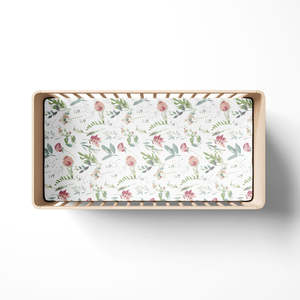 Burrow and Be Cot Fitted Sheet-Leavings