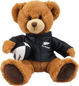 Antics All Black Player Bear Haka