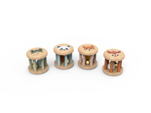 Learning Toys: Speedy Monkey Roller Rattles