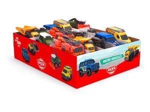 Dickie Micro World Vehicles (Assorted)