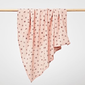 Sunny Blush Organic Muslin wrap
