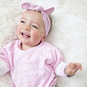 Topknot Headbands: Lilac Topknot headband