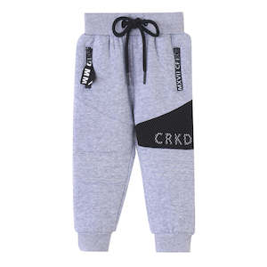 Cracked Soda: Nixon Trackpants - Grey