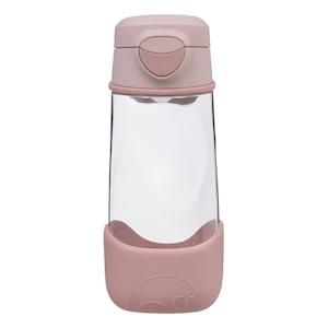 B Box: Sport Spout Bottle 450ml - Blush Crush