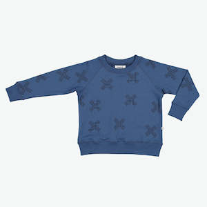 Mello Merino: Crew Sweater - Space Junk