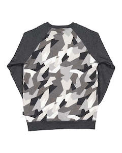 Radicool Kids: Radicool Dude Camouflage Raglan Crew