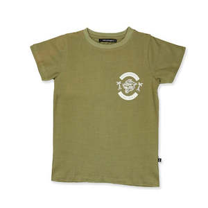 Girls Tops: 'Wild' Tee - sage
