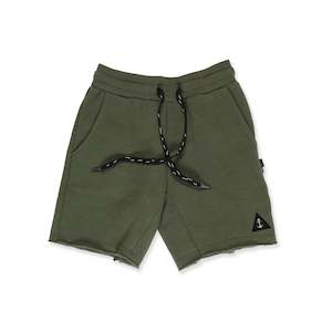 Boys Shorts: Walk Shorts - Olive