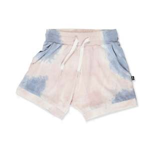 Girls Shorts: Sun Short - Purple Dye
