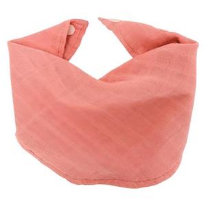 All Baby 0 2yrs: Muslin Bib/Burping Cloth Coral