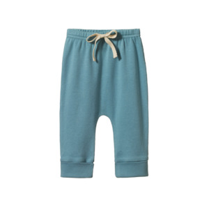 Baby Pants: Drawstring Pants - Mineral
