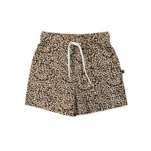 Baby Shorts: Coast Short - leopard