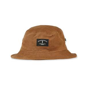 Boys Hats: Bucket Hat - Brown Cord