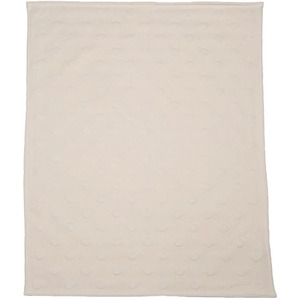 Sleep All: Blanket Dots All Over Off White 90x70cm