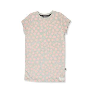 Pyjamas: Girls Spot Summer Nightie - Pink Spot