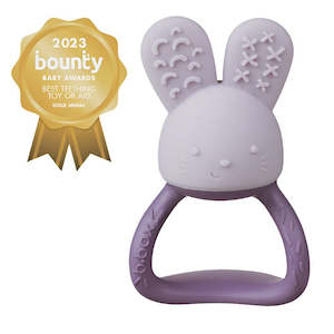 Comforters Rattles: Chill + Fill Teether - Peony