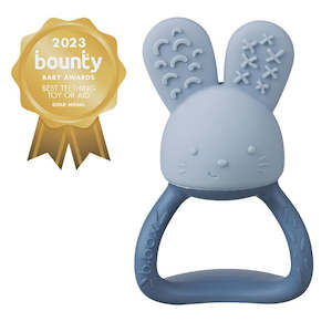 Comforters Rattles: Chill + Fill Teether - Lullaby Blue