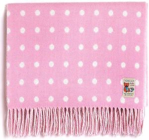 Baby Pink Spot Throw