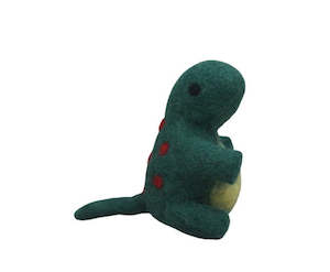 Felt Toys: Felt Tyrannosaurus rex dinosaur - small