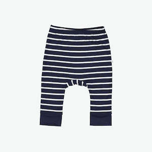 Mini Slouch Pants - Ink Breton