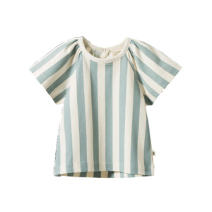 Faye Tee Star Dew Stripe