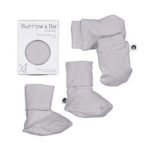 Bootie Mitten Set Grey