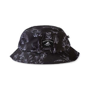 Bucket Hat Black Palms