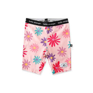 Bike Tights Pink Flower