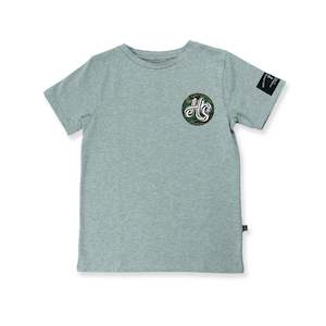 Boys Tops: Tee Grey Marle
