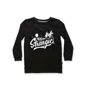 Long Sleeve Tee Stranger Black